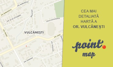 Oraşul Vulcănești pe Point Map.