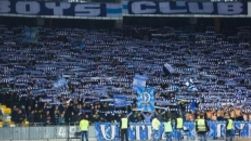 Incidente în timpul meciul dintre Dinamo Kiev şi Chelsea Londra. Foto: publika.md