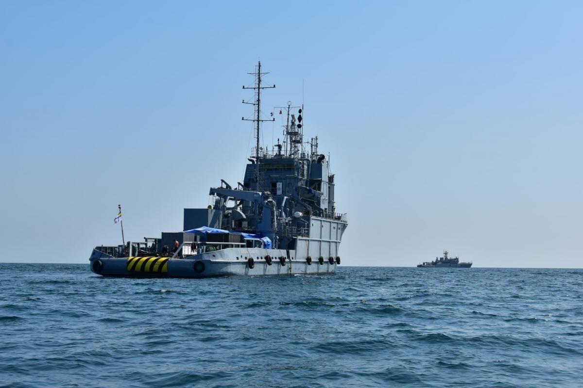 В Черном море начались учения с участием ВМС Украины и стран НАТО.