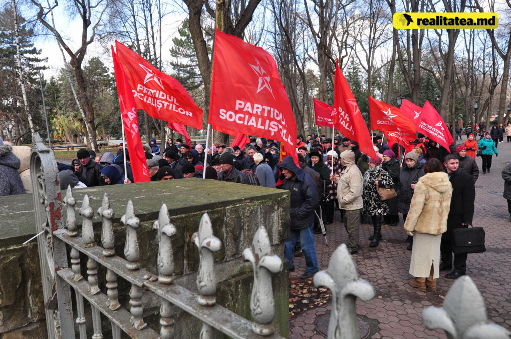 Республиканский совет ПСРМ объявил о полной поддержке президента РМ Игоря Додона. Фото: realitatea.md.