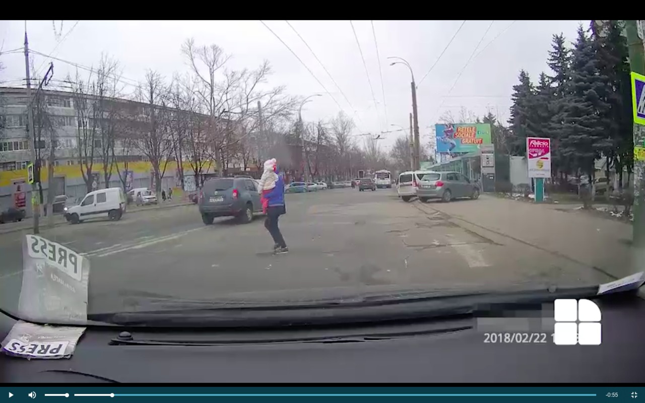 Neregularităţi în tarfic în sectorul Buiucani al Capitalei. 
