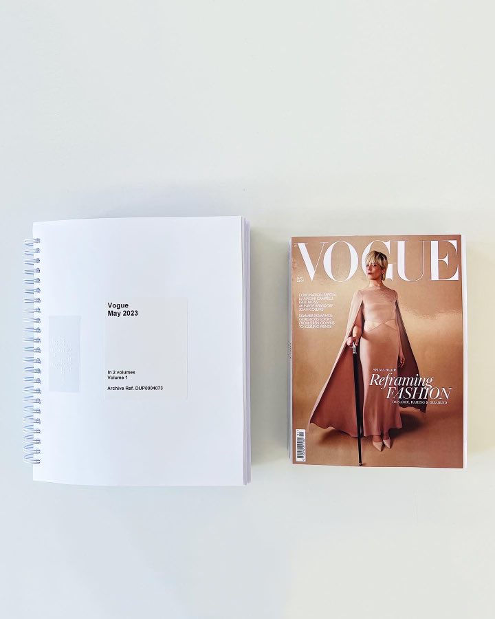 Британский Vogue выпустил номер, написанный шрифтом Брайля.
