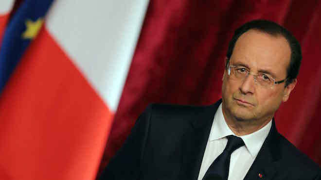 Президент Франции Франсуа Олланд. Фото: reuters.com