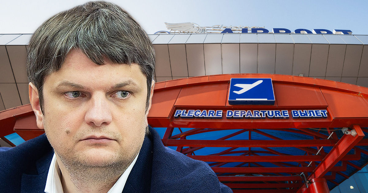 Спыну о новой аббревиатуре для аэропорта: Целью было избавиться от "Кишинев". Коллаж: Point.md