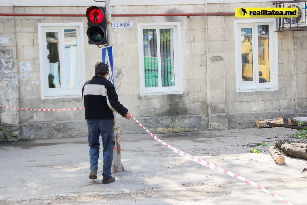 Движение транспорта будет перекрыто с 07:00 до 16:00 на участке между улицами Измаильская и Тигина. Фото символ: realitatea.md.