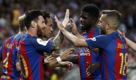 FC Barcelona a câștigat Cupa Spaniei la fotbal. 