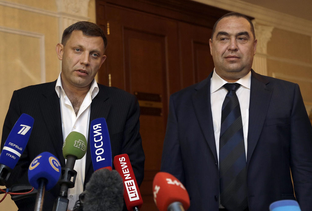 Захарченко и Плотницкий находятся в Минске.