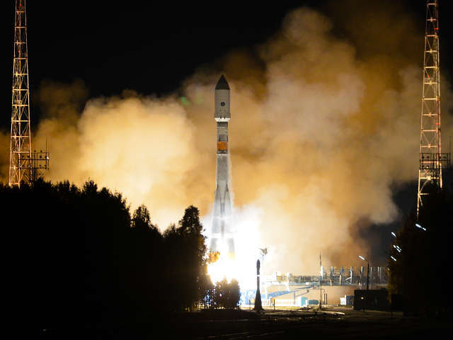 В текущем году это второй запуск российского навигационного спутника серии "Глонасс".