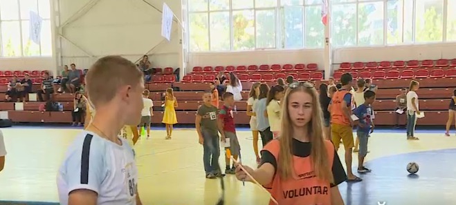 В Кишиневе прошел праздник спорта для детей из социально-уязвимых семей.