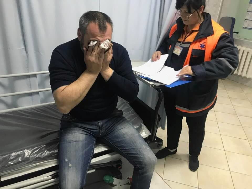 После применения слезоточивого газа у суда Оргеева госпитализировано 6 человек.