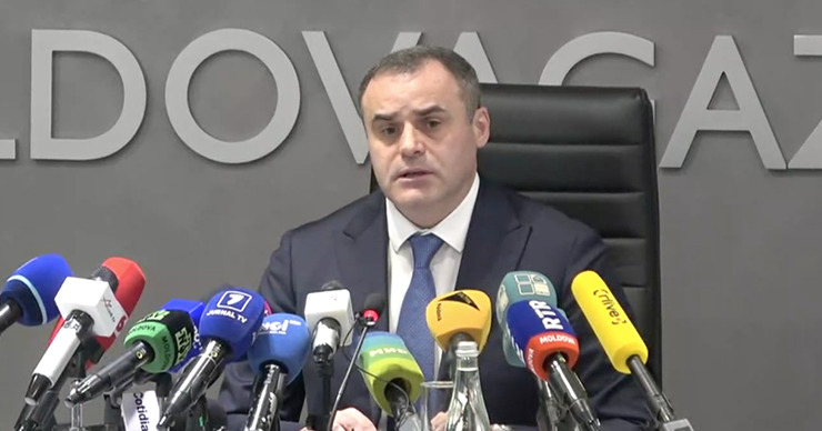 Глава Moldovagaz Вадим Чебан.