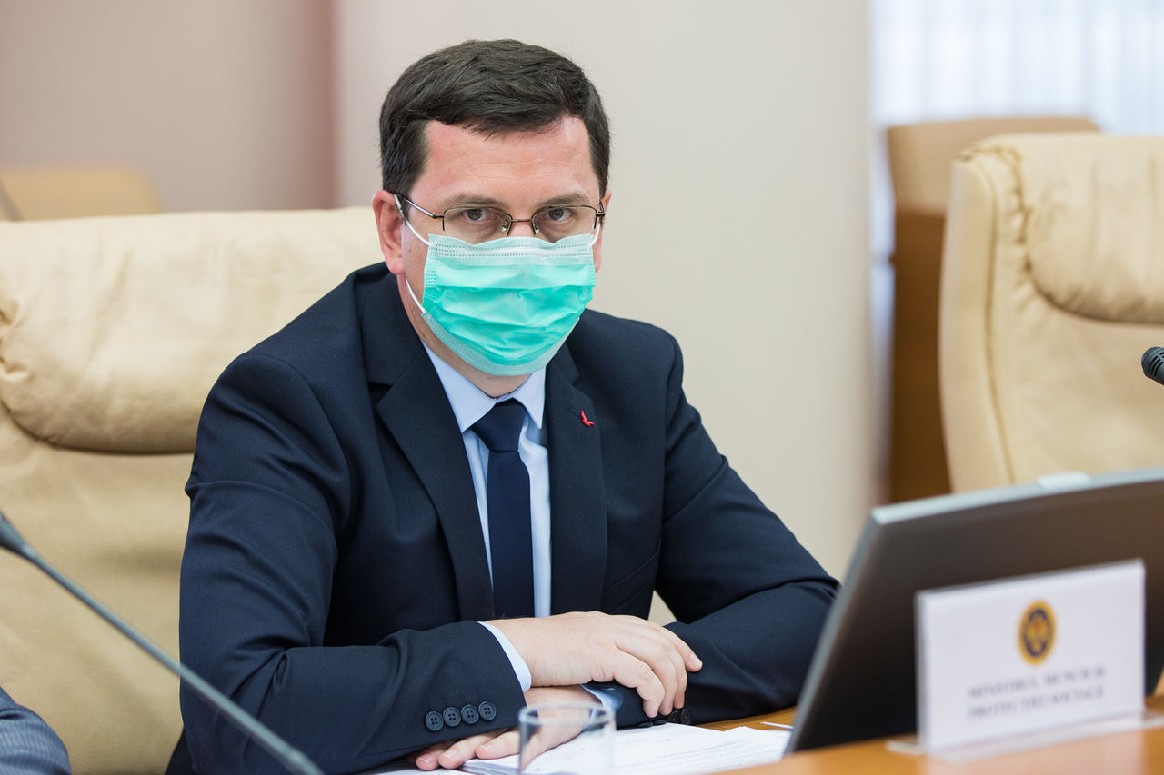 Министр труда и социальной защиты Марчел Спатарь.