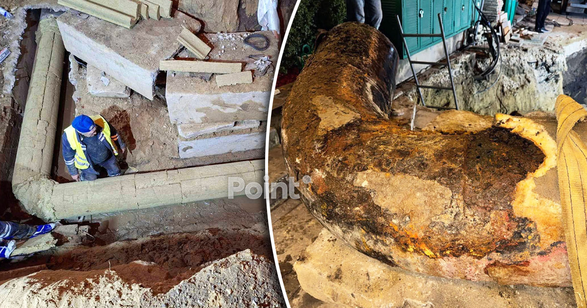 Поврежденный трубопровод в сквере Кафедрального собора в Кишиневе отремонтирован.