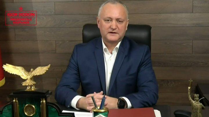 Лидер ПСРМ Игорь Додон. 
