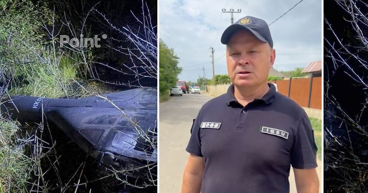 Drona de la Copanca a căzut la 50 de metri de o casă de locuit: Locatarii au fost evacuați.