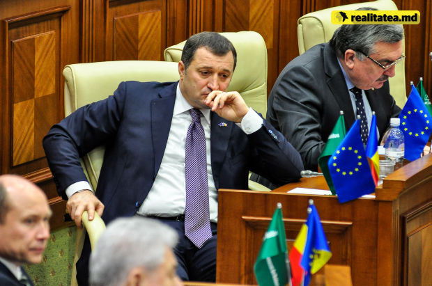 Filat anunță că se pregătesc alegeri anticipate. Foto: realitatea.md