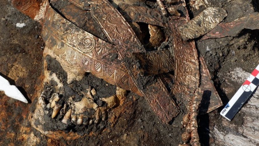 Археологи нашли на Дону погребение скифской амазонки.