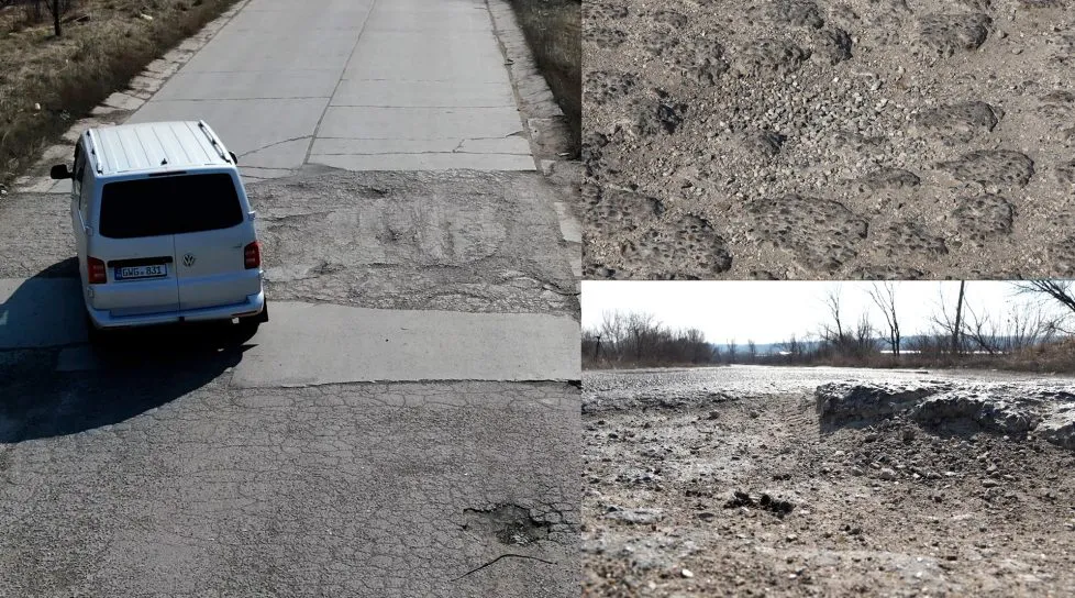 В Бельцах водители возмущены разбитым участком дороги, ведущем на кладбище.