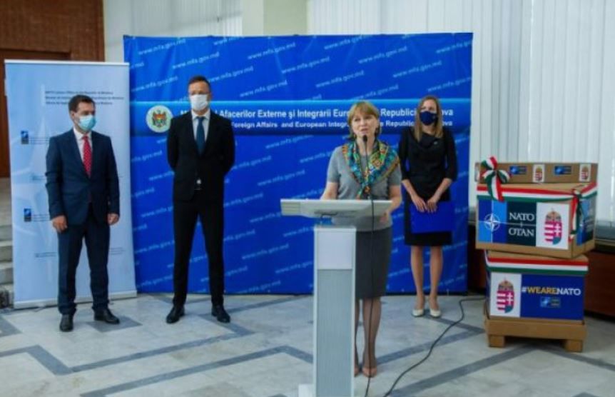 Венгрия и НАТО передали Молдове партию медицинского оборудования стоимостью €1,4 млн.