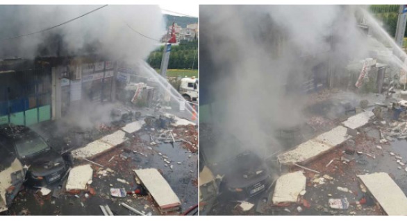 Explozia a avut loc într-o uzină din cartierul muncitoresc Sultanbeyli.