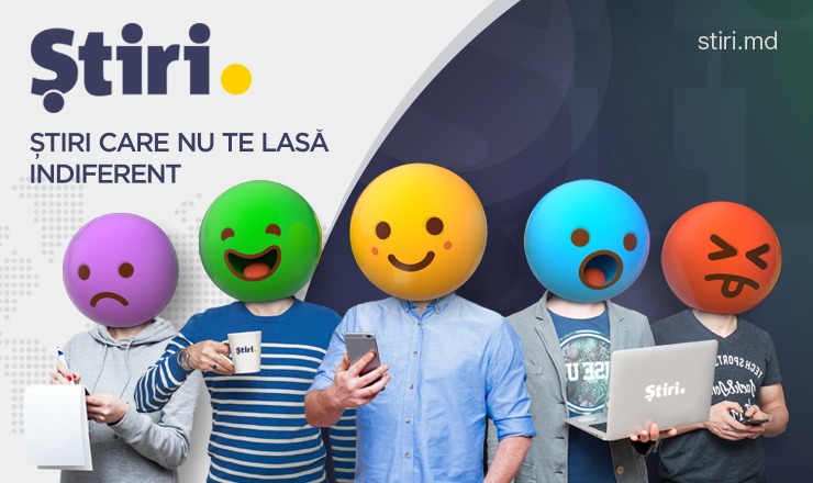 Știri.md - новый информационный портал “с эмоциями”.