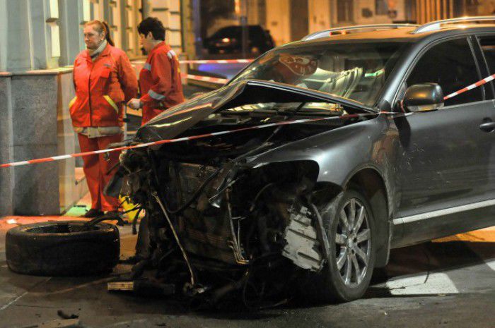 Şoferița care a ucis 6 oameni s-ar fi luat la întrecere cu o altă mașină. Foto: 112.ua 