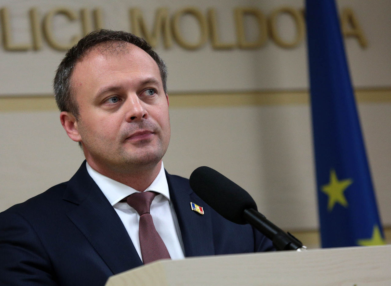 Председатель парламента Молдовы Андриан Канду.