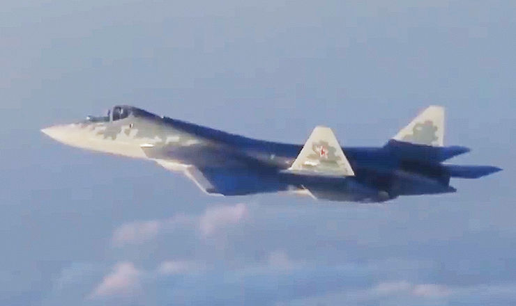Применение Су-57 в Сирии показали на видео.