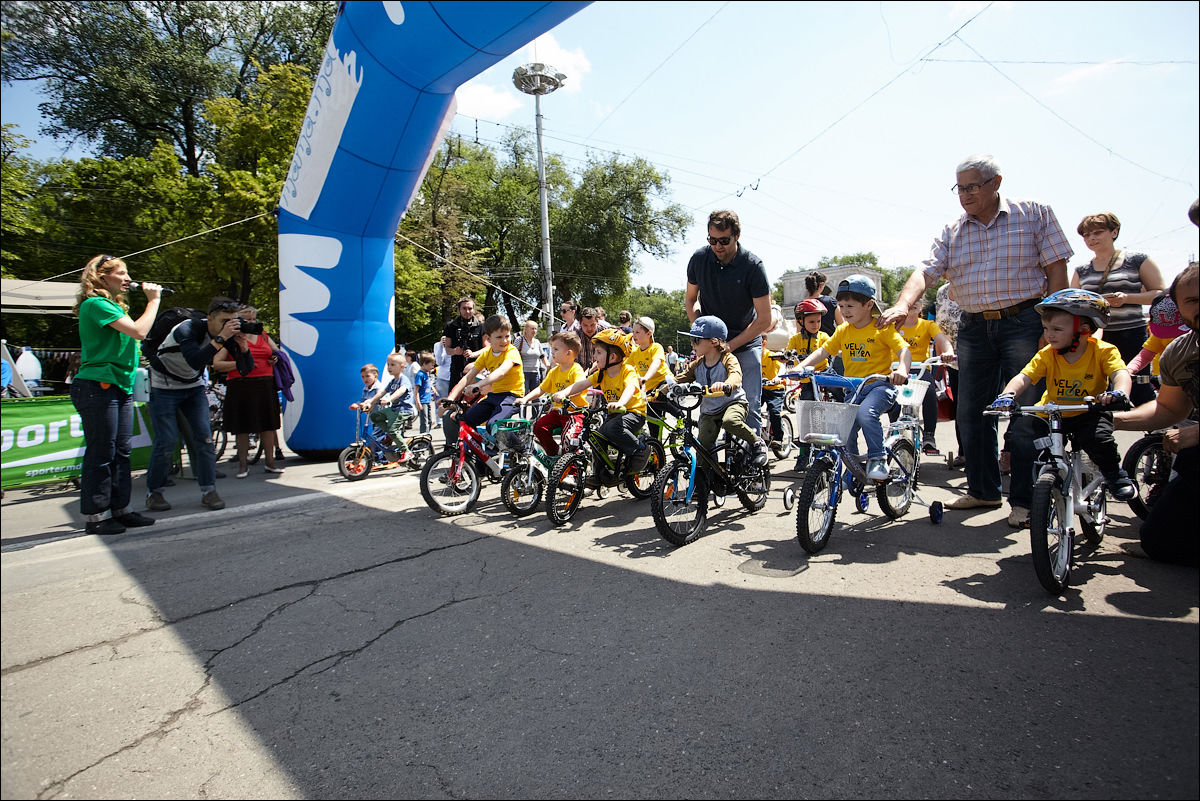 Sâmbătă, 27 mai, în Piața Marii Adunări Naționale vor fi desfășurate cursele de ciclism pentru copii Kids Criterium.