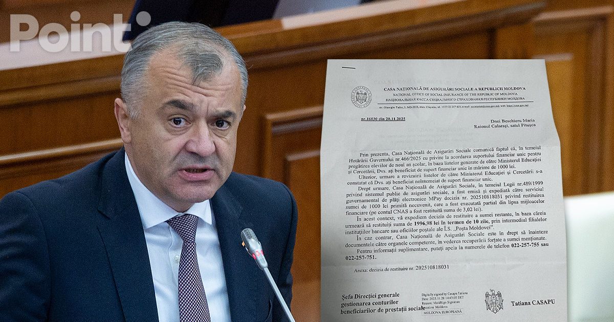 Cazul unei femei care trebuia să returneze ajutorul de 1.000 de lei pentru școală: A fost o eroare.