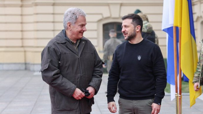 Зеленский неожиданно приехал в Финляндию.