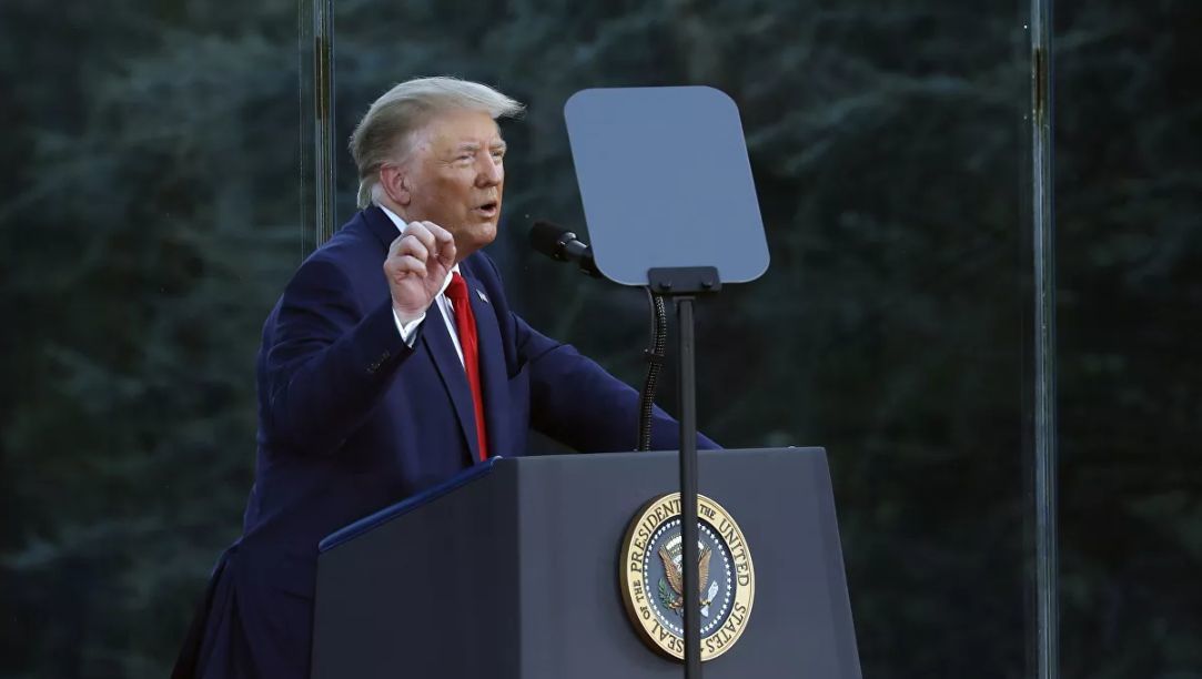 Трамп назвал США победителями коммунизма и фашизма.