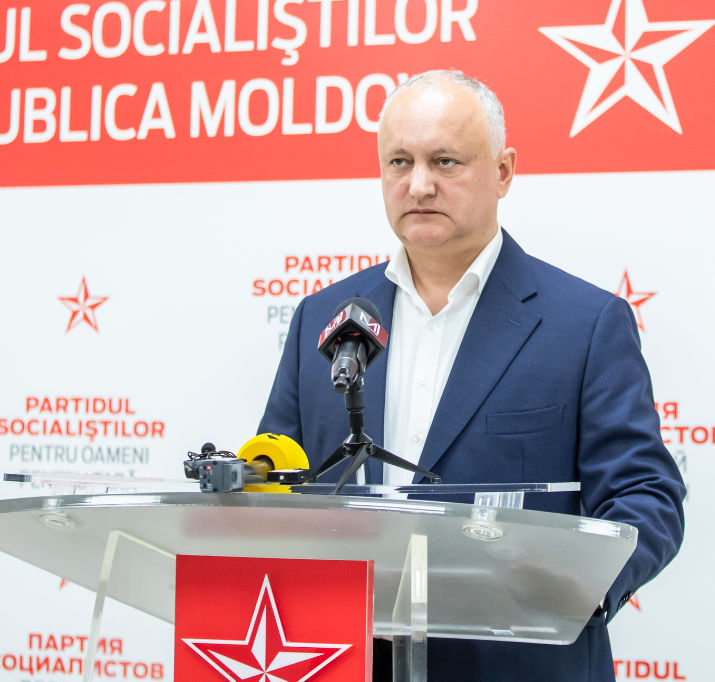 Додон: Саммит будет основан на ненависти народа по отношению к режиму Санду.
