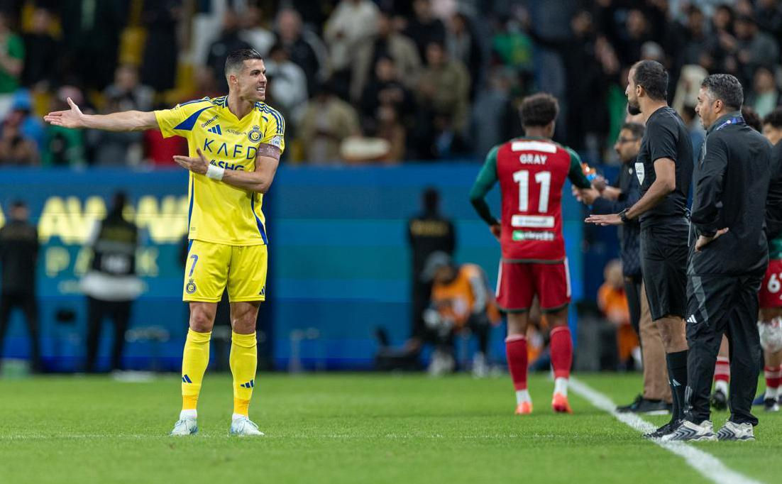 Ronaldo, indignat de decizia unui arbitru rus.