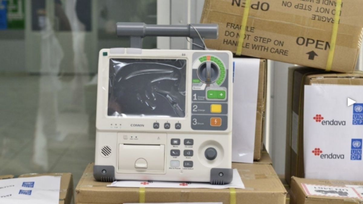 Больница Святой Троицы получила новое оборудование для пациентов с коронавирусом.