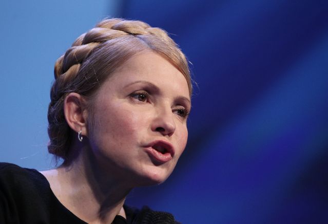 Экс-премьер также заявила, что Украина скоро вернёт Крым. Фото: AFP