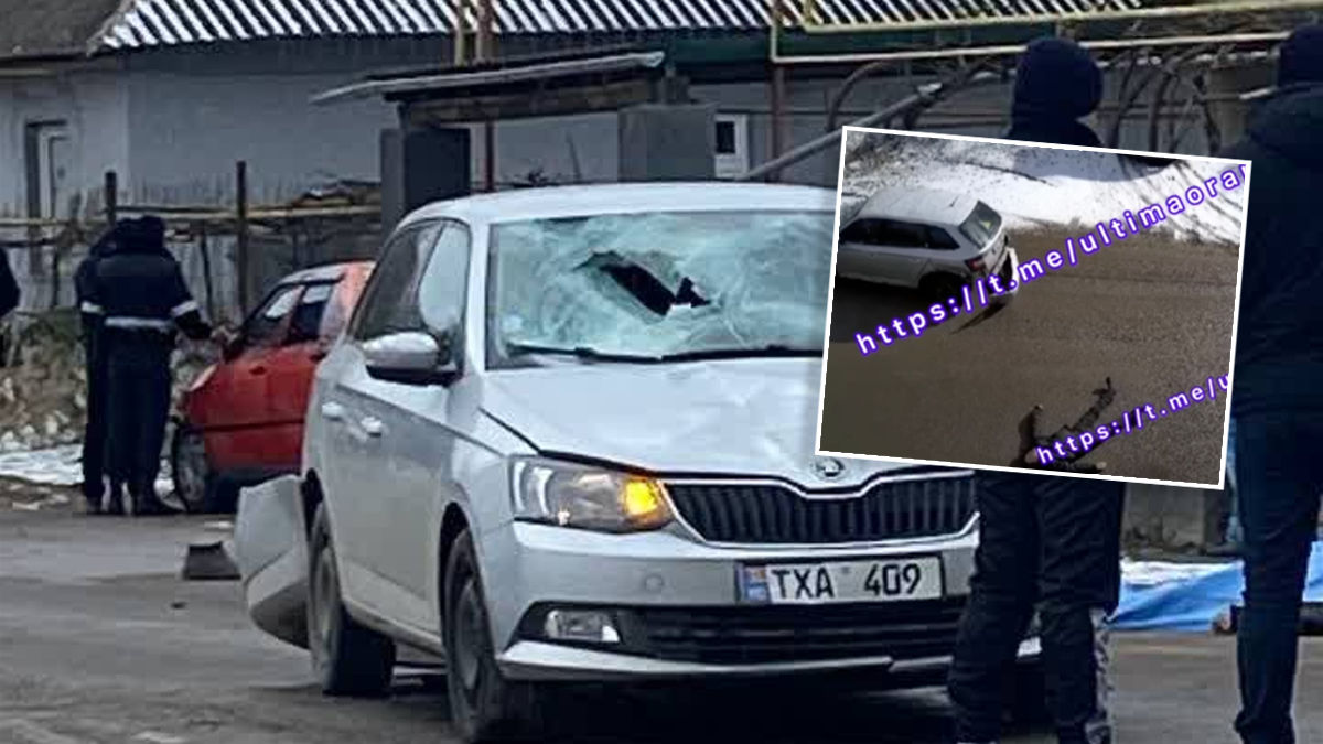 Pieton, spulberat mortal de un automobil la Rezina.