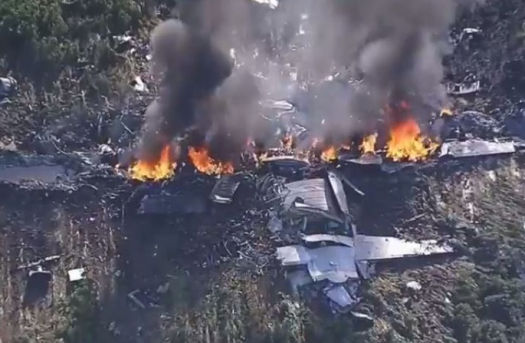 16 morți în urma prăbușirii unui avion militar. Foto: Agerpres
