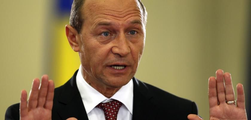 Traian Băsescu își arată nedumerirea la faptul că nimeni dintre oficialii români nu a avut nicio reacţie la ameninţările Putin. Foto: Robert Ghement
