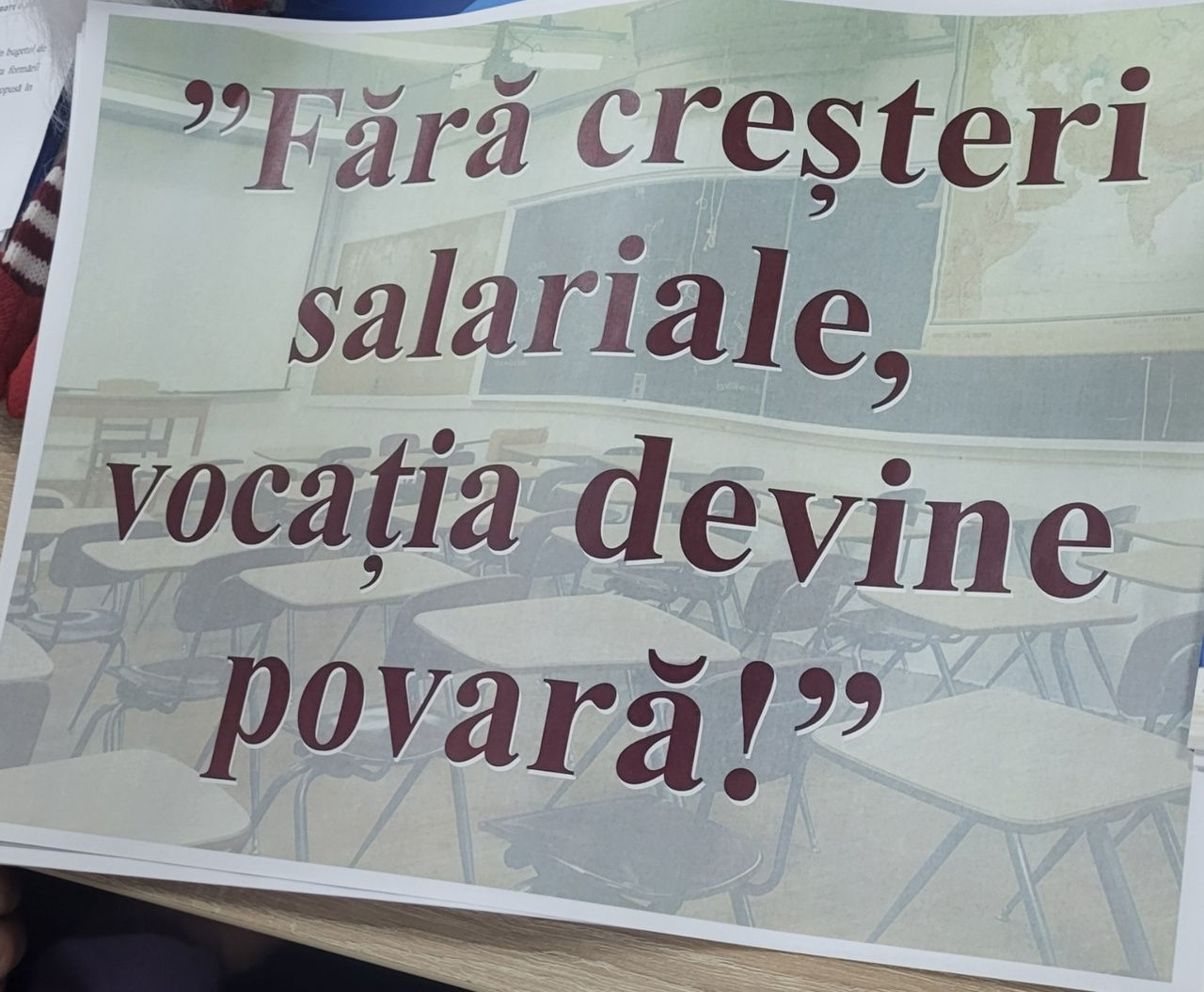 Sindicatele din domeniul educației amenință cu grevă generală dacă cerințele nu vor fi îndeplinite.