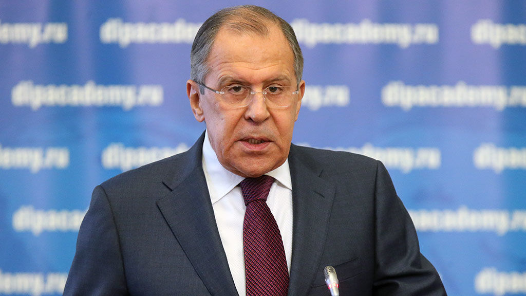 Министр иностранных дел России Сергей Лавров.