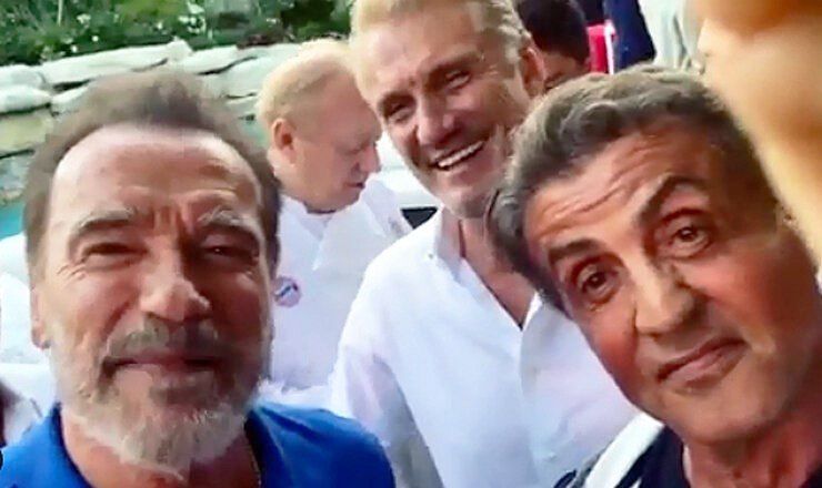 Шварценеггер, Сталлоне и Лундгрен записали видео, в котором заявили, что они "мужчины, которые не собираются стареть".
