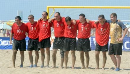 Naţionala Moldovei la fotbal pe plajă va juca în primul meci din grupa B cu Portugalia