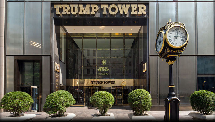 В башне Трампа нашли труп.