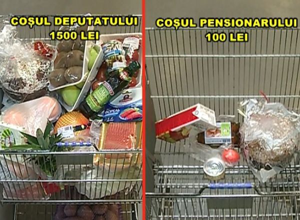 Pensionarii, invalizii si cei mai saraci din capitala au primit cate 100 de lei. Foto: protv.md