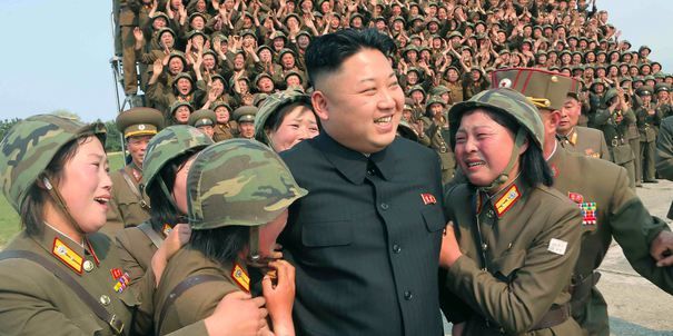 Un artist italian a creat portretul liderului Kim Jong-Un, într-un lan de grâu