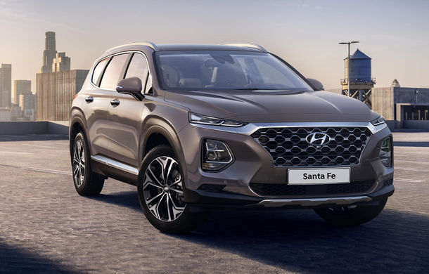 Primele imagini cu noua generație Hyundai Santa Fe