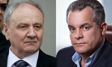 Встреча главы государства Николая Тимофти с Владимиром Плахотнюком длилась 20 минут.