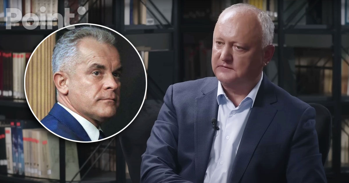 Dodon: Sandu se teme de Plahotniuc. Acesta le schimbă toată agenda electorală, le dă peste cap tot.
