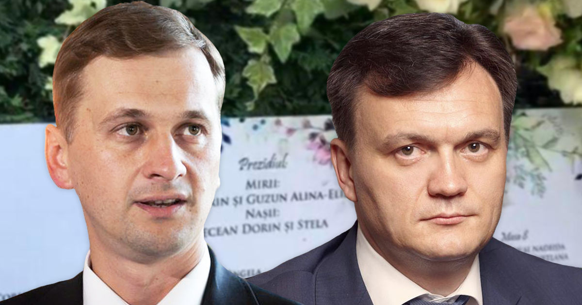 На свадьбе дочери судьи, где нанашом был Речан, присутствовали фигуранты дела о краже века. Коллаж: Point.md